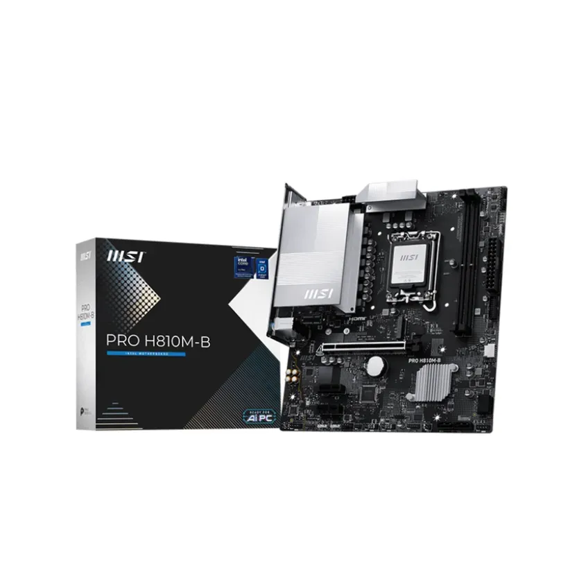 Mother MSI PRO H810M-B DDR5 1851 (Serie Ultra) 1-0418197