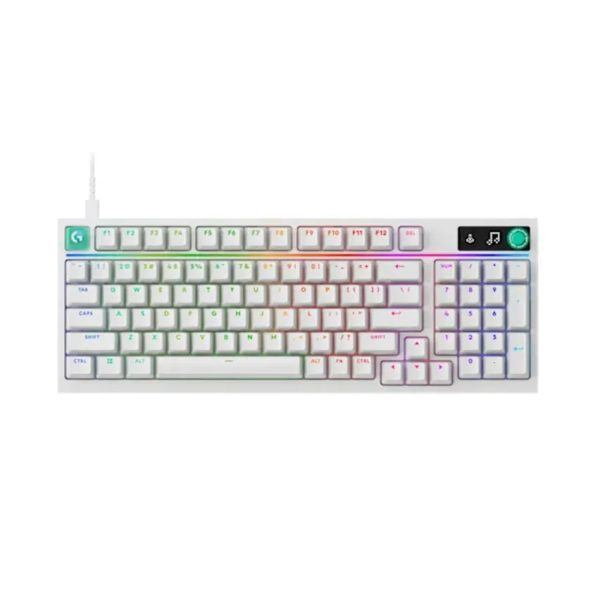 Teclado Logitech G316 X White USB Mec 920-014226 1-0418695