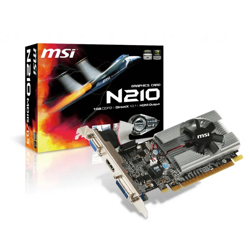 VGA MSI GeForce GT 210 1GB LP DDR3 PCI-E039