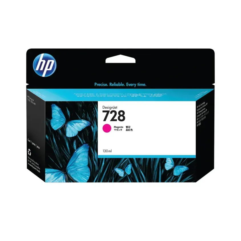 Cartucho Original F9J66A HP 728 130-ml Magenta Ink Cartridge 1-0418135