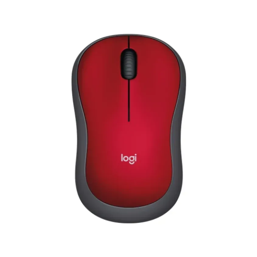 Mouse Logitech Wir M185 Red 910-003635 M185RD