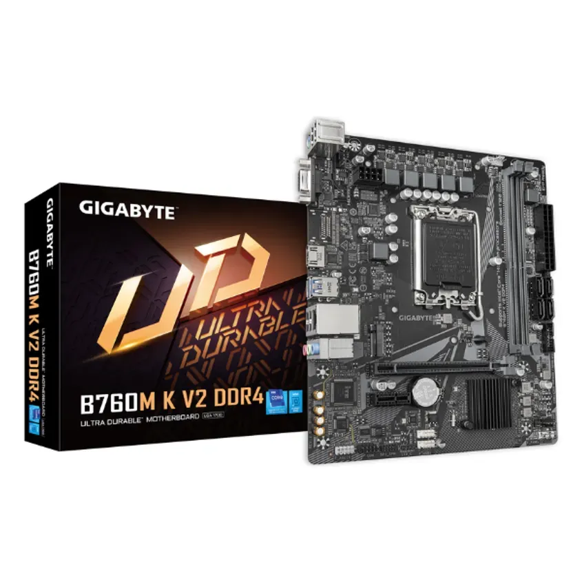 Mother Gigabyte B760M K V2 DDR4 1700 (12va/13va/14va Gen) 1-0417490