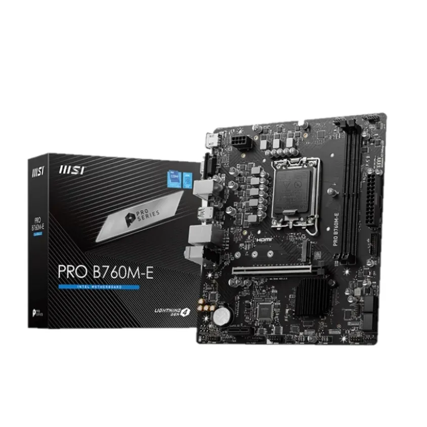 Mother MSI PRO B760M-E DDR5 1700 (12va/13va/14va Gen) 1-0415998