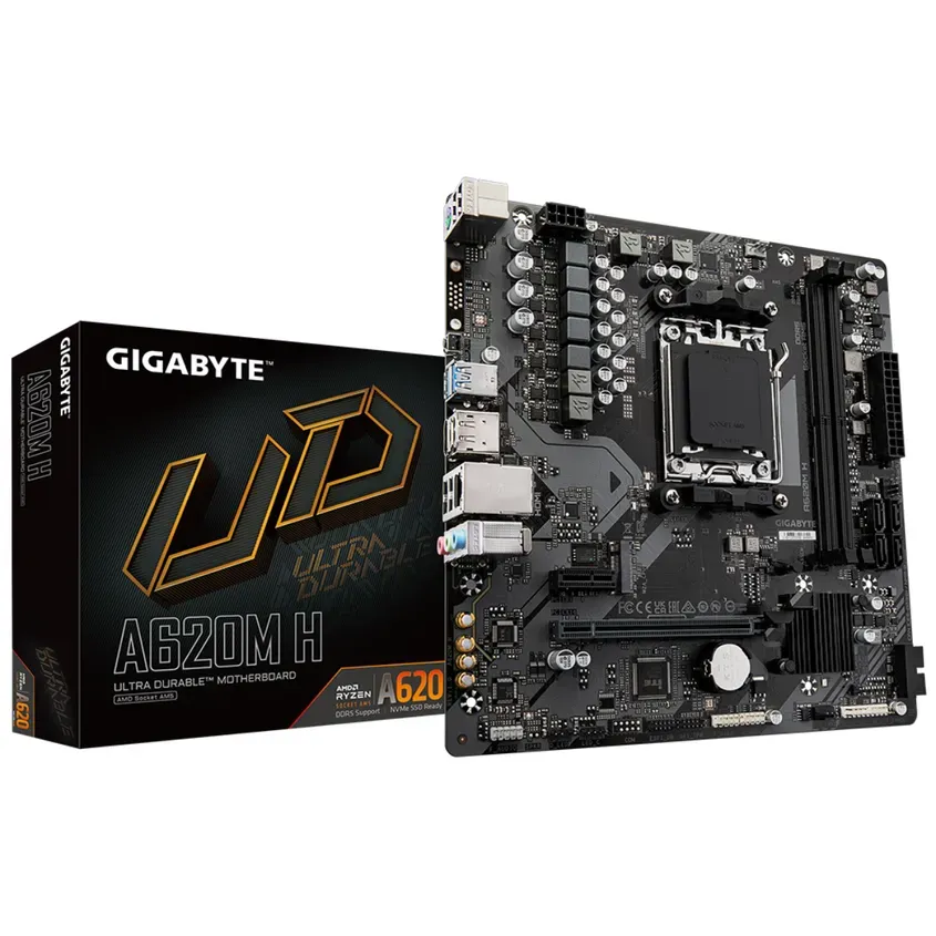 Mother Gigabyte A620M H DDR5 AM5 (Series 7000/8000) 1-0415688