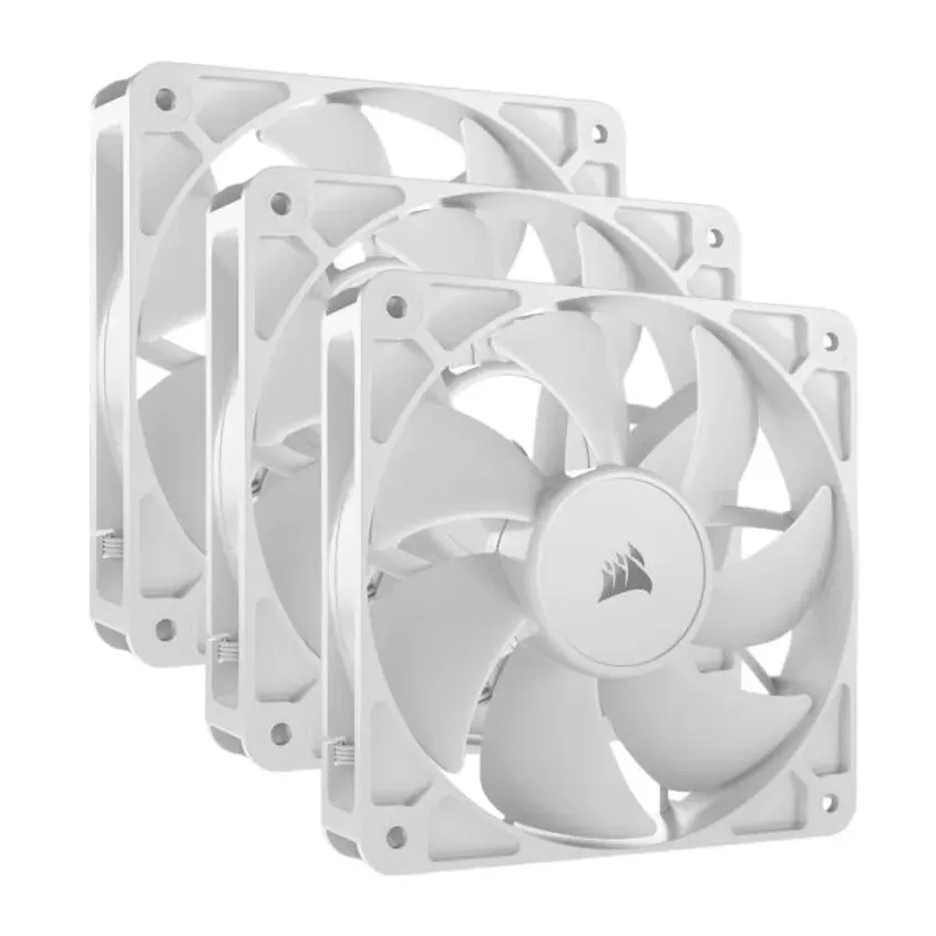Fan Cooler Corsair RS120 120mm White Pack x3 1-0417828