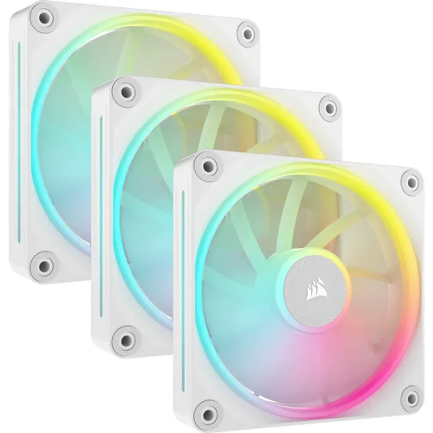 Fan Cooler Corsair iCUE LINK LX120 RGB 120mm White Pack x3 1-0417461