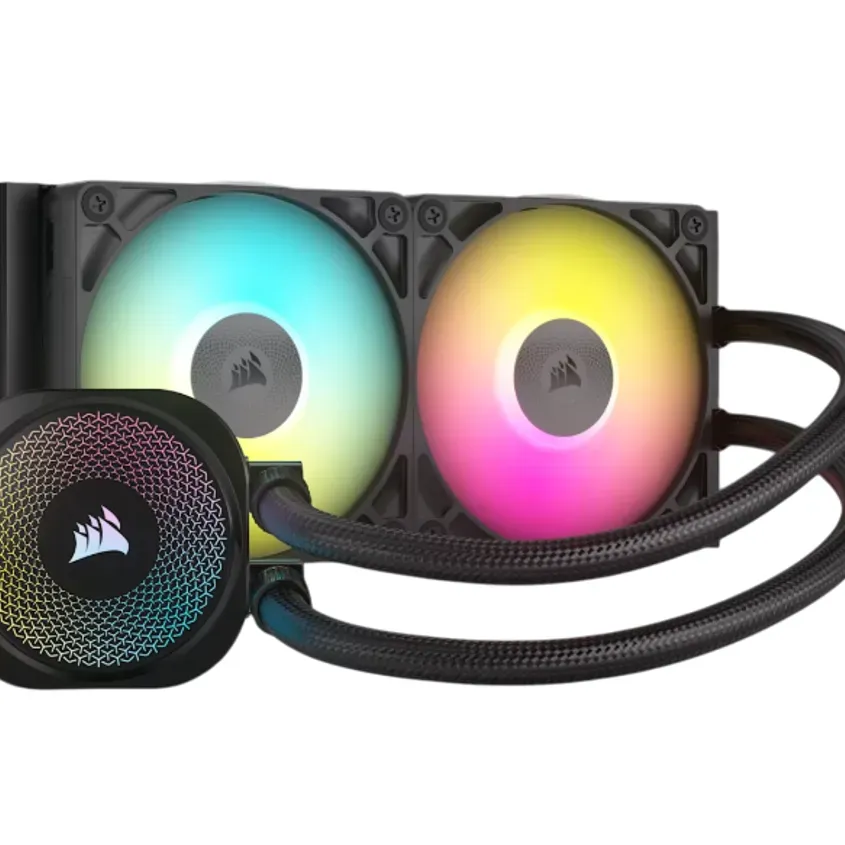 Water Cooling Corsair iCUE LINK TITAN 240 RX RGB 2x CPU Cooler 240mm Black 1-0417572