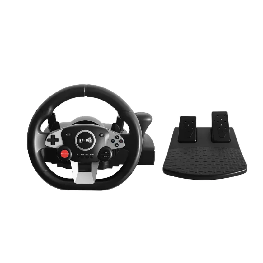 Volante Gamer Wheelforce Raptor Vibracion Type-C PC/PS4/PS3/XBOX 1-0418645