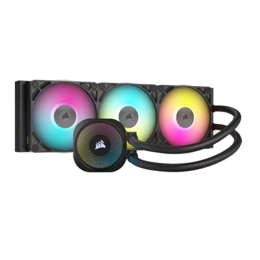 Water Cooling Corsair iCUE LINK TITAN 360 RX RGB 3x CPU Cooler 360mm Black 1-0417448