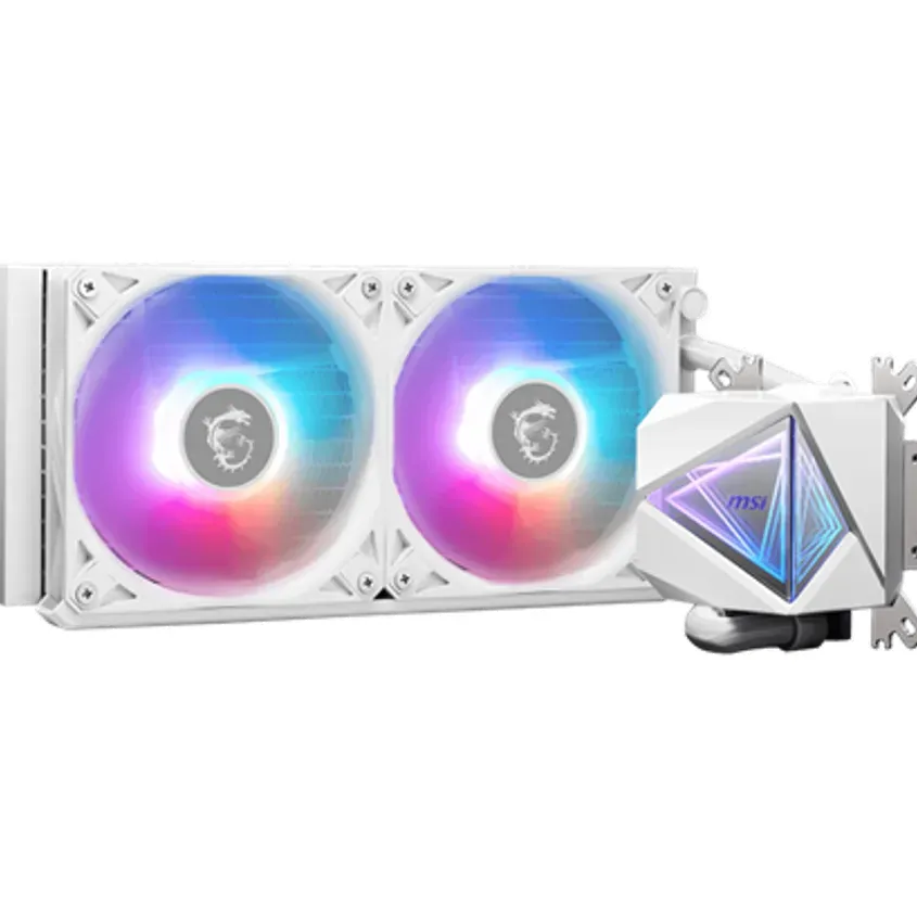 Water Cooling MSI MAG CORELIQUID I240 2x CPU Cooler 240mm White 1-0417340
