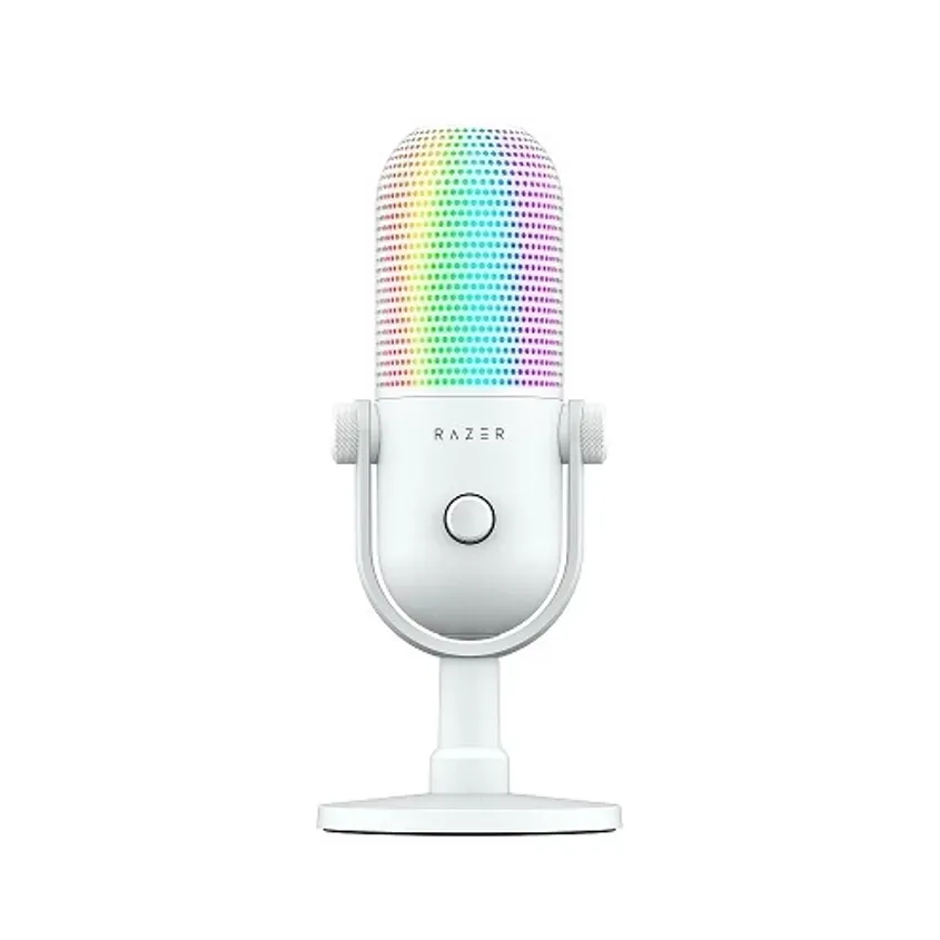 Microfono Razer Seiren V3 Chroma RGB USB White Edition 1-0416655