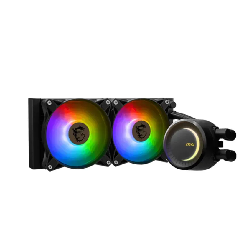 Water Cooling MSI MAG CORELIQUID E240 2x CPU Cooler 240mm Black 1-0416019