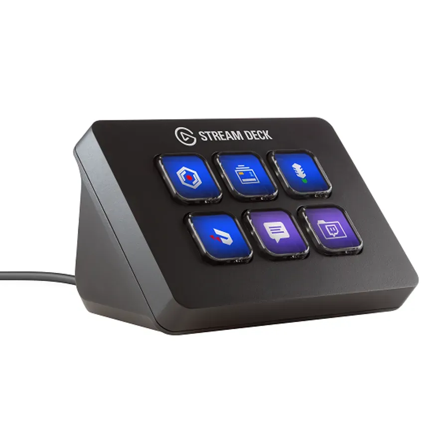 Stream Deck Elgato Mini 6 botones LCD customizables 1-0412703