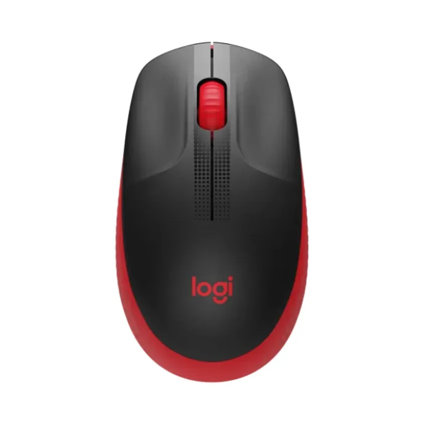 Mouse Logitech Wireless M190 Black/Red 910-005904 M190BK-RD
