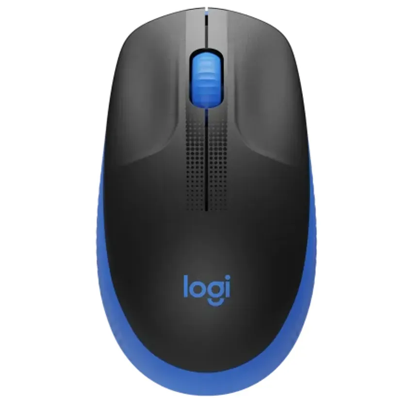 Mouse Logitech Wireless M190 Black/Blue 910-005903 M190BK-BL