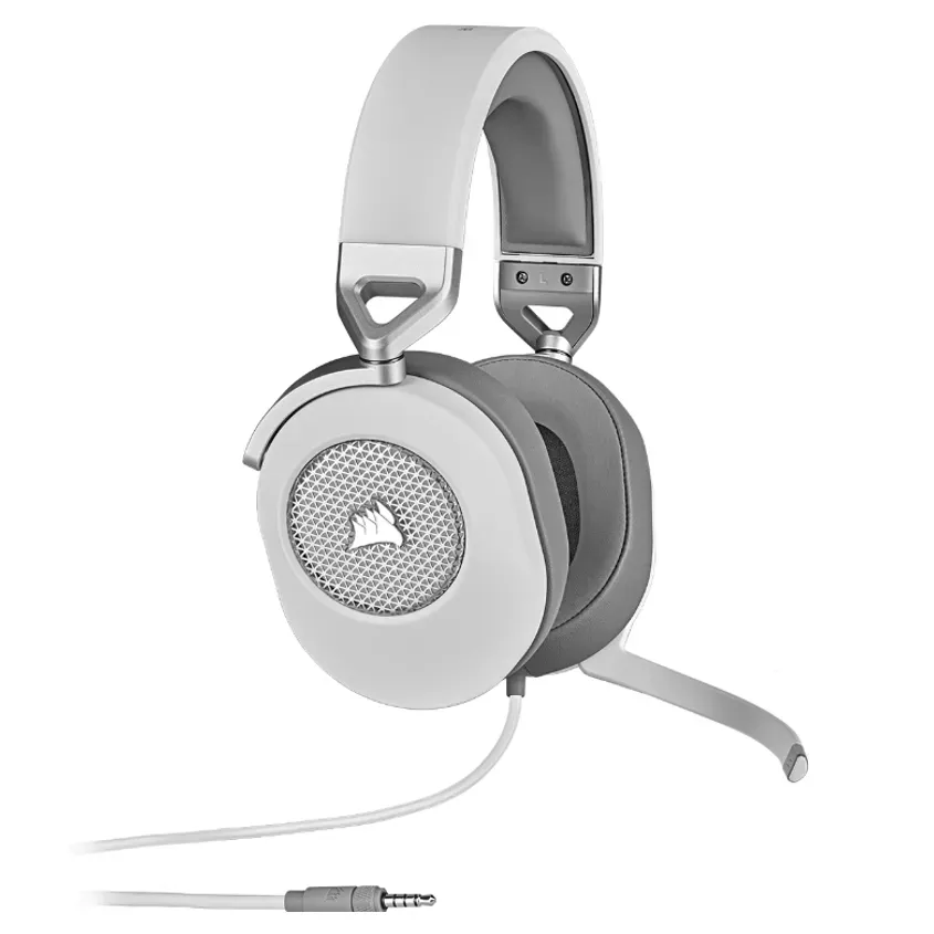 Auricular Corsair HS65 Gaming Surround 7.1 White 1-0414693