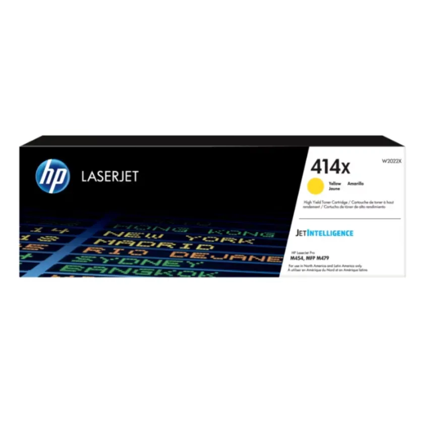 HP 414X Yellow Toner Cartridge W2022X 1-0417707