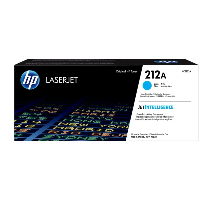 HP 212A CYAN Toner Cartridge W2121A 1-0417693