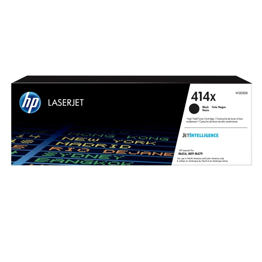 HP 414X Black Toner Cartridge W2020X 1-0417692