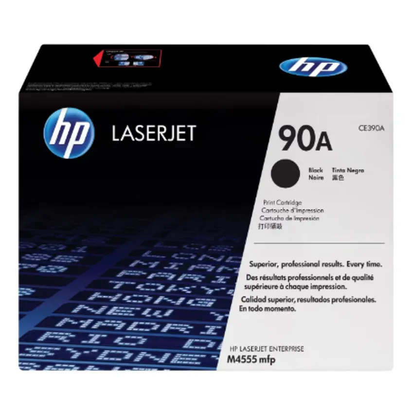 HP 90A Toner negro CE390A 1-0417686
