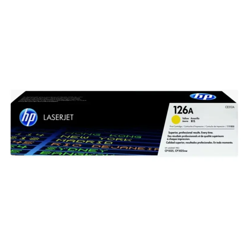 HP 126A Toner Amarillo CE312A 1-0417642