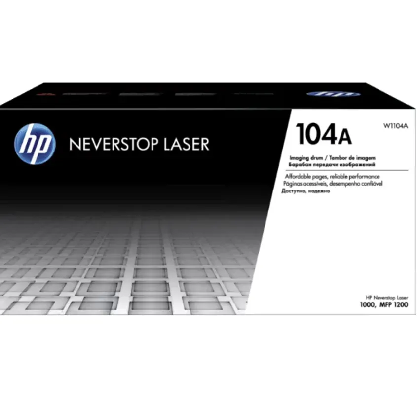 W1104A HP 104A Blk Laser Imaging Drum 1-0416362