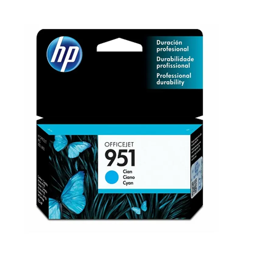 CN050AL HP 951 Cyan Officejet Ink Cartridge 1-0416070