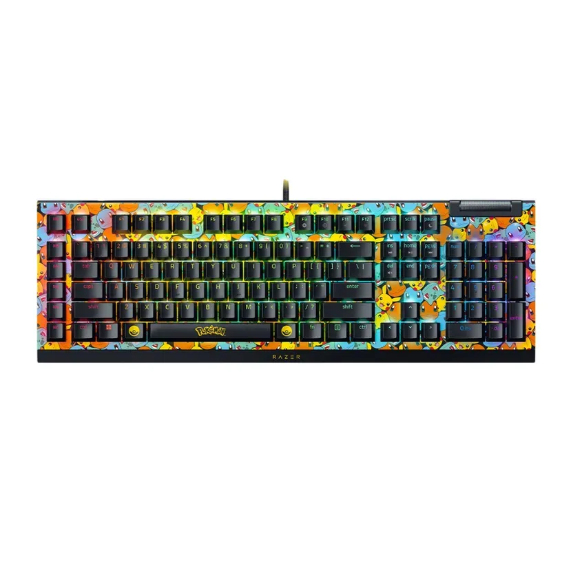 Teclado Razer BlackWidow V4 X Pokémon Edition 1-0417619