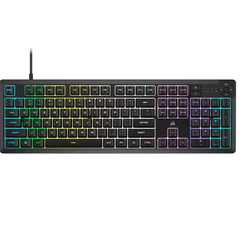 Teclado Corsair K55 CORE RGB Membrana 1-0416978