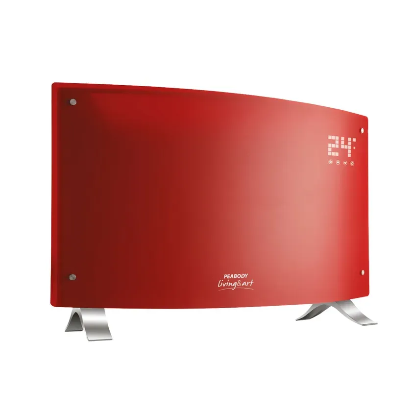 Panel Calefactor Vitroconvector Peabody VQDL20 2000W Luz LED Rojo 2-PE-VQDL20R