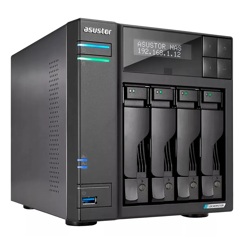 Almacenamiento Asustor Lockerstor 4 Gen2 AS6704T - servidor NAS 2-AS6704T