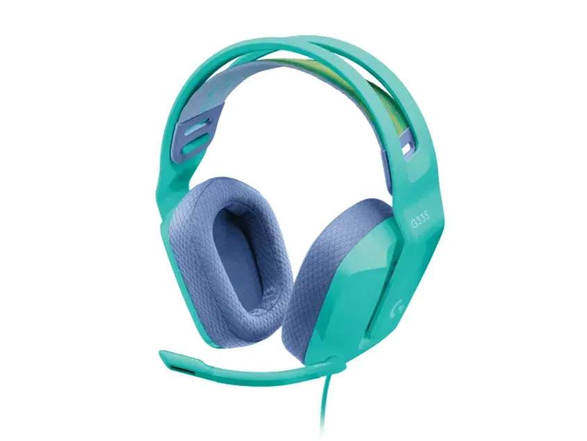 Auricular c/Microfono Logitech G335 Mint 981-001023 1-0413863