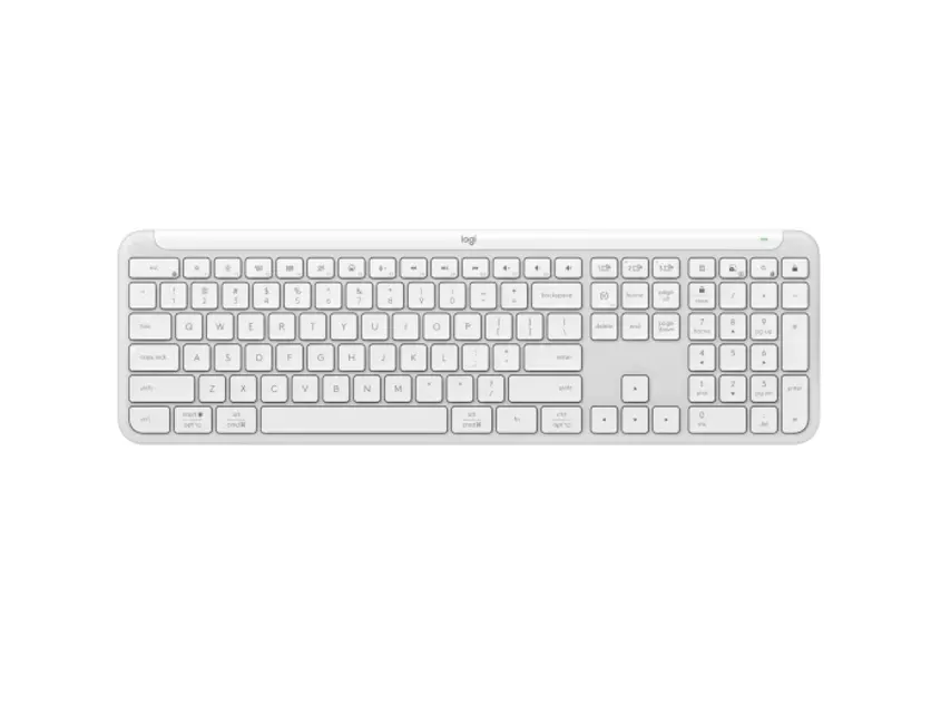 Teclado Wireless Logitech K950 Slim White 920-012593 1-0416101