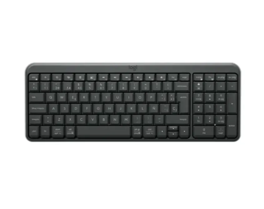 Teclado Wireless Logitech Bluetooth K250 Pebble Graphite 920-013445 1-0417722