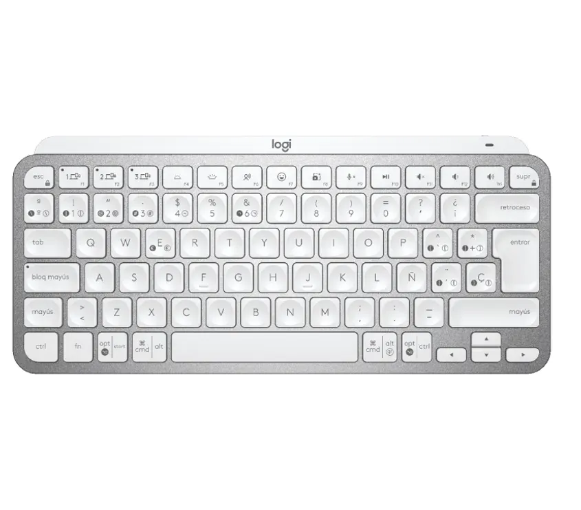Teclado Logitech Wireless MX Keys Mini Grey Retroilum 920-010477 1-0414104