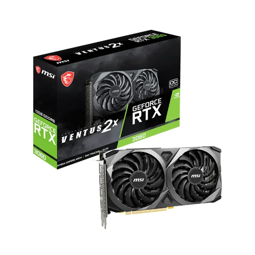 VGA MSI Geforce RTX 3060 VENTUS 2X 12G OC V1 1-0418764