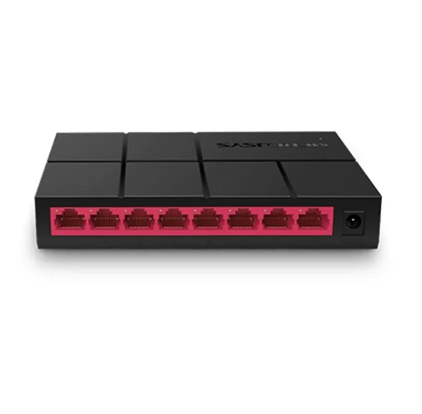 Switch Gigabit 8 Puertos Mercusys Mini Desktop MS108G