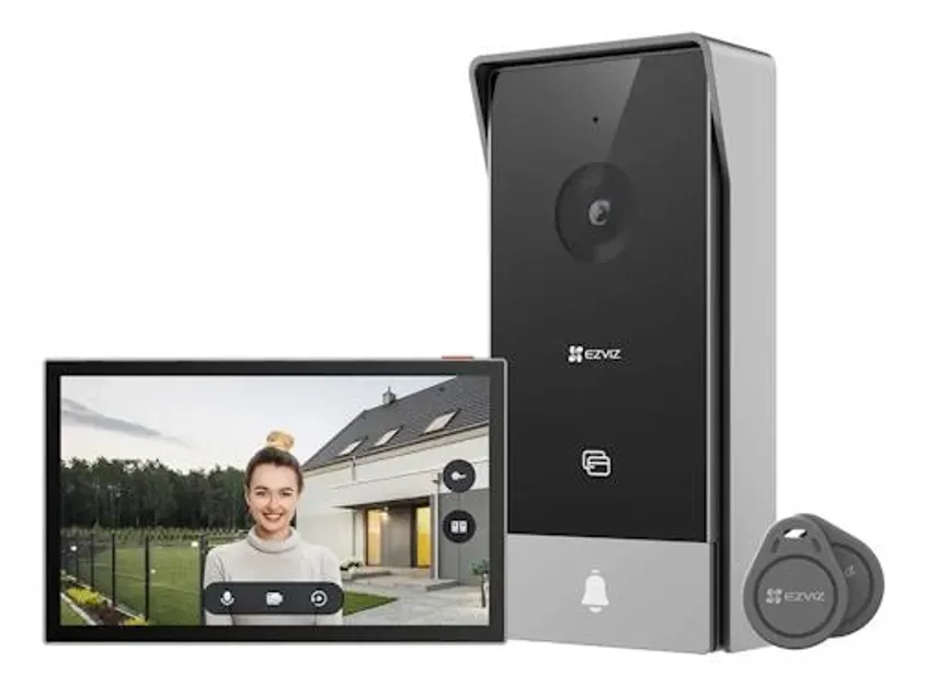 Videoportero Inteligente Ezviz Hp5 Pantalla 7 Wifi Rfid 1080P 2Mp (Cs-Hp5-R100-1W2Tfc) 3-79826