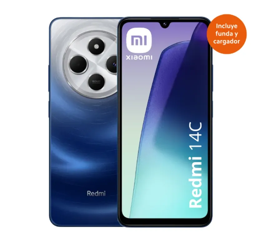 Celular Xiaomi Redmi 14C 4G-256Gb Starry Blue Dual Nano Sim (Mzb0Jdoar) 3-76208