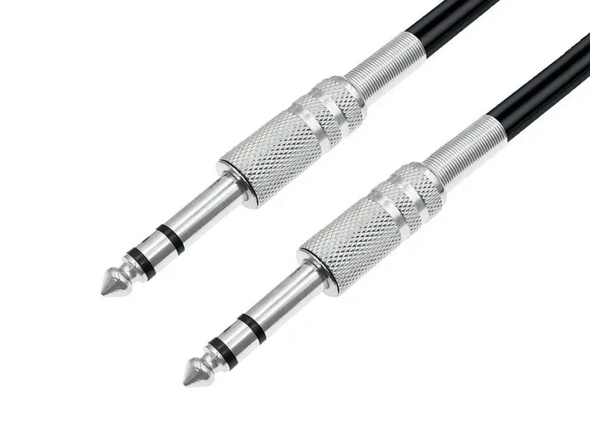Cable 6.3mm M-M TRS de 3 Mts Nisuta NSCAU633