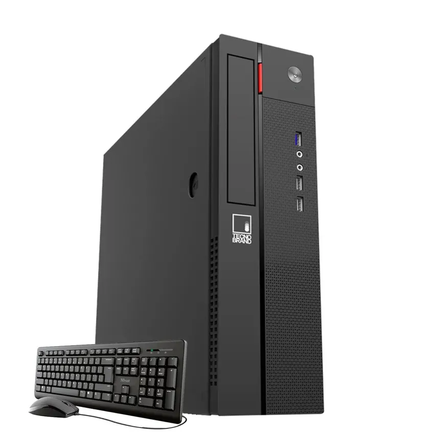 PC Tecnobrand Intel Celeron G6900 8GB 240GB SSD 1TB HDD Mouse y Teclado PCTBCEL16G2401T 2-TB0206