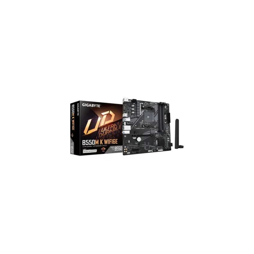 Motherboard GIGABYTE B550M K WIFI6E AM4 DDR4 5-20637