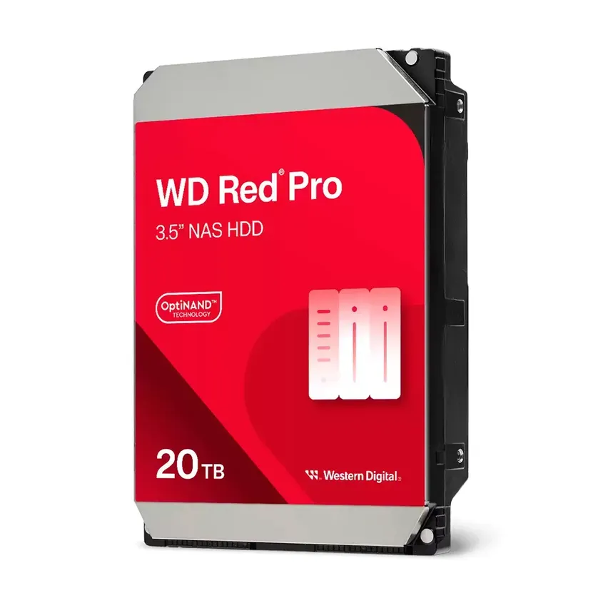 Disco Rigido Interno Western Digital SATA 3.5" Red Pro NAS 20 TB 2-WD4162