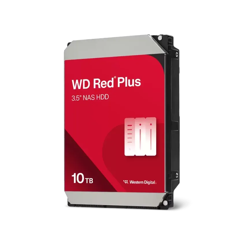 Disco Interno HDD WESTERN DIGITAL Red Plus10TB 3.5" SATA 3.0 7200rpm 5-19146
