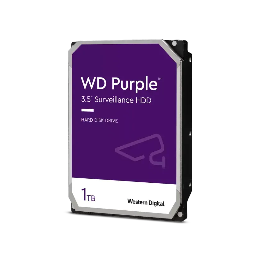 Disco Interno HDD WESTERN DIGITAL Purple 1TB 3.5" SATA 3.0 5400rpm HD137