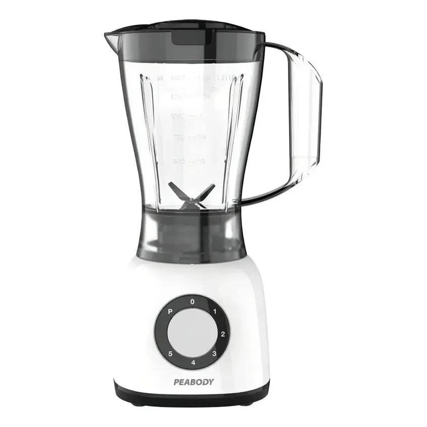 Licuadora Peabody Blanca 1.5L 600W 5 Velocidades PE-LN610B 2-CO0711