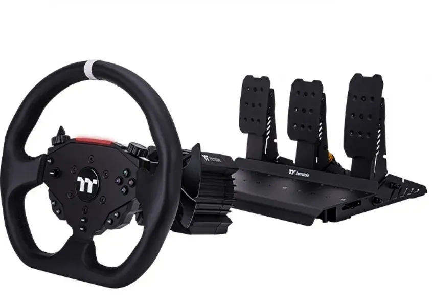 SIMULADOR THERMALTAKE BUNDLE G6 VOLANTE PEDALERA TRIPLE DRIVE RACING 6NM 16BITS 4-123092