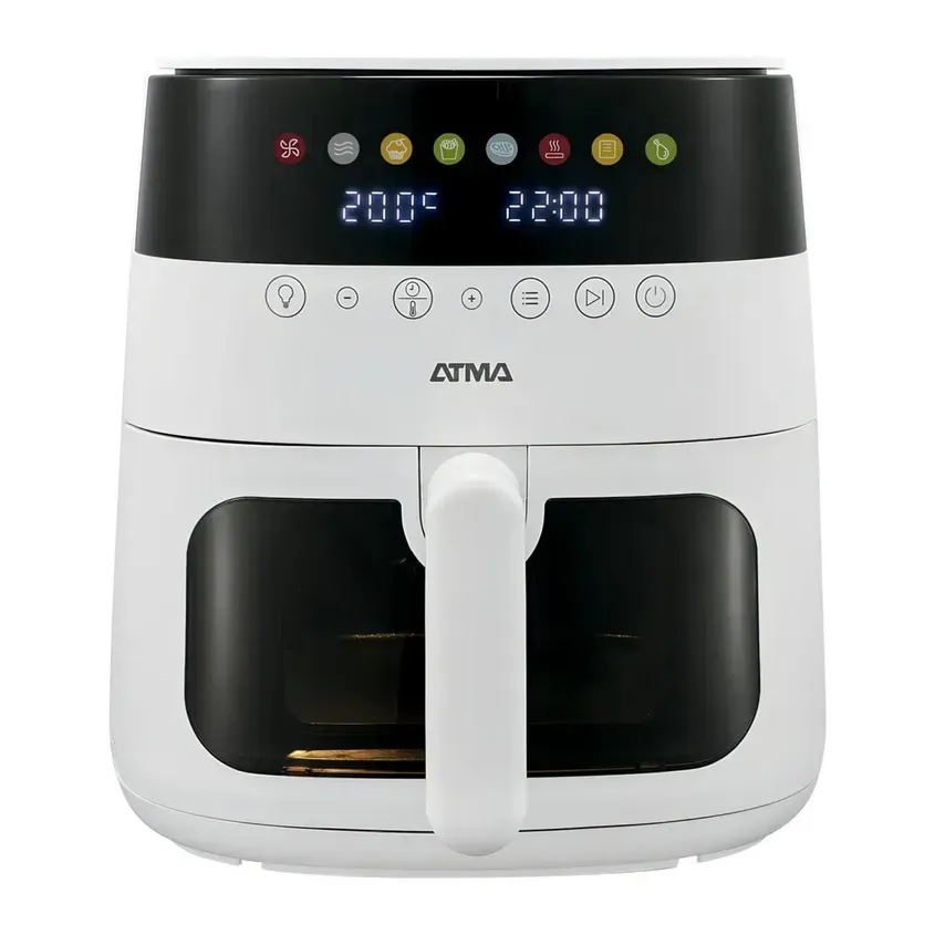 Freidora De Aire Atma 8 Litros 1750W Visor Tactil Blanco FR248AWP 2-CO0692