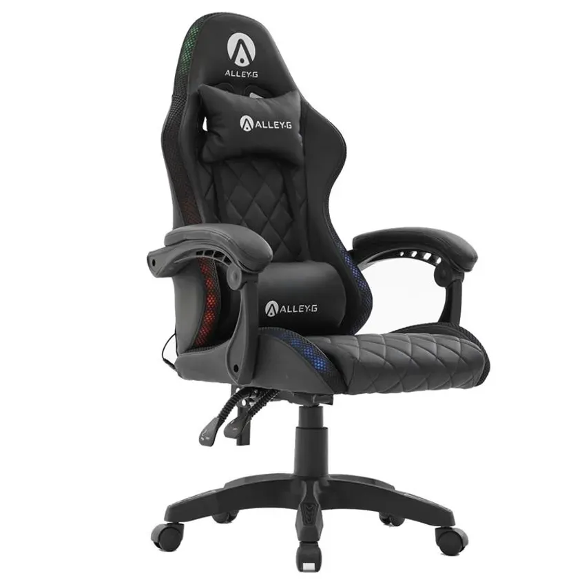 Silla Gamer Alley-G Max RGB Negra 7-3790