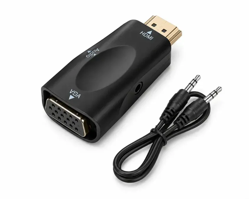 Adaptador HDMI A VGA C/ audio Intco 09-031D